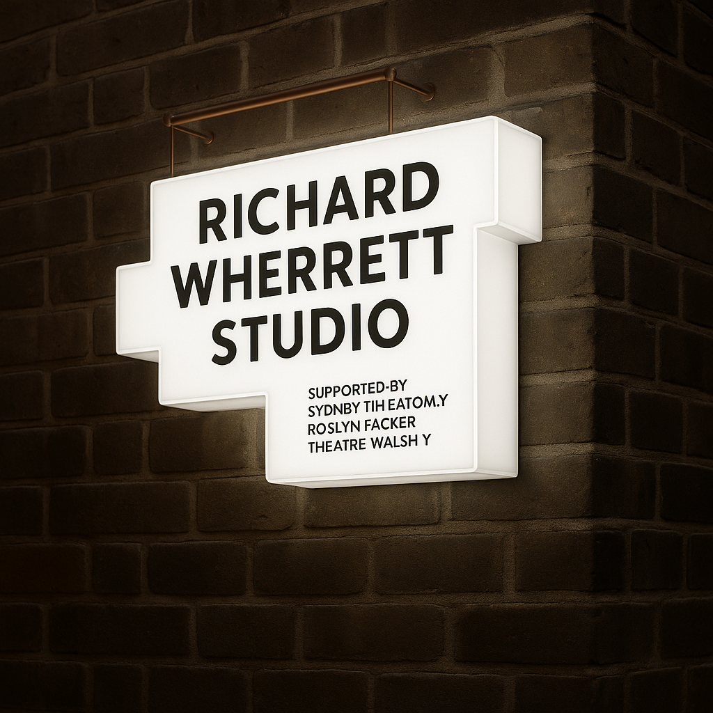 Double-sided full lighting light box sign with bright LED display