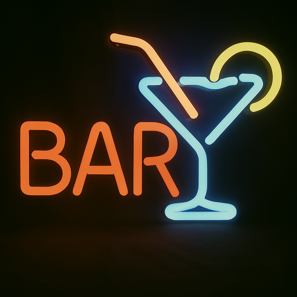 360 acrylic neon sign with full-angle LED illumination for bold signage